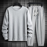 Men 2 Piece Sets Hip Hop Clothes For Men Outfits Streetwear Casual Sweatshirt and Pants Set Men Fashion Clothing