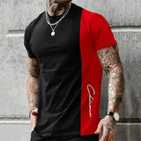 Men's T-shirt Retro Classic Slim Fit Sweat-absorbing Sports Fitness Advanced Short Sleeve Simple Style T Shirt Men Clothing Top