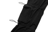 Big Pockets White Black Drawstring Straight Loose Cargos for Men and Women Wide Leg Baggy Track Pants Y2K Oversized Overalls