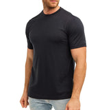 100% Merino Wool T-Shirt Men Short Sleeve Merino Shirts Sport Lightweight Base Layer Hiking Tshirt Soft Breathable Undershirt