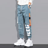 Hip Hop Cargo Pants Men Streetwear Cotton Joggers Fashion Sweatpants Male Casual Harem Trousers Summer Harajuku Pants Men Women