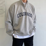 HALF ZIP-UP COLORADO TURTLENECK SWEATER