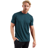 100% Merino Wool T-Shirt Men Short Sleeve Merino Shirts Sport Lightweight Base Layer Hiking Tshirt Soft Breathable Undershirt