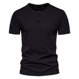 New Fashion Basic T Shirt Man Casual T-shirts Brand 100% Cotton Summer Top Men Soft Short Sleeve T Shirt Tees Blouses Shirt