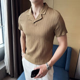 Brand Clothing Men's Summer Casual Short-sleeved Polo Shirt/Male Slim Fit Fashion High Quality Lapel Polo Shirts S-4XL