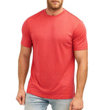 100% Merino Wool T-Shirt Men Short Sleeve Merino Shirts Sport Lightweight Base Layer Hiking Tshirt Soft Breathable Undershirt