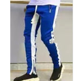 New Men's Casual Fashion Pants Sportswear Skinny Male Trousers Gyms Tracksuits Bottoms Hip Hop Streetwear Joggers Sweatpants