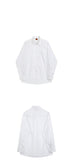 Men's Wear Autumn New Long-sleeved White Shirt Korean Style Trendy Handsome Casual Non-ironing fit Blouse Male