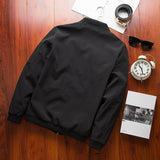 Autumn Spring New Men's Bomber Zipper Jacket Male Casual Streetwear Hip Hop Slim Fit Pilot Coat Men Clothing Plus Size 6XL