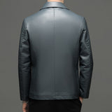 New Wintersweet Men's Genuine Leather Clothes Spring and Autumn High-Grade Motorcycle Leisure Sheepskin Jacket Men