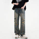 Y2k Womens Boyfriend Baggy Jeans Men White Denim Trouser Korean Streetwear Straight Casual Jean Pants Vintage Femme Fashion