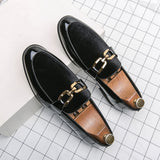 Italy Dress Shoes Men Wedding Fashion Office Footwear High Quality Fashion Suede Comfy Men Formal Shoes mirror face Leather Shoe