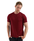 100% Merino Wool T-Shirt Men Short Sleeve Merino Shirts Sport Lightweight Base Layer Hiking Tshirt Soft Breathable Undershirt