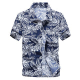 Casual Floral Beach Men's Shirt Summer Short Sleeve Hawaiian Shirts For Men Plus Size Quick Dry Tee Shirt Men Clothes Camis