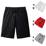 Men's Stretch Quick Dry Beach Shorts With Pockets And Mesh Lining Straight Man Pants Hot Pants Casual Running Sport Shorts