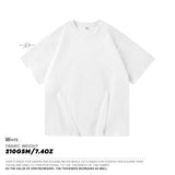 HYBSKR Summer Man T-shirts Short Sleeve Solid Color Casual Oversized T Shirt Men Harajuku Hip Hop Cotton Men's Clothing Tops Tee