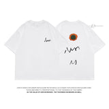 Privathinker Summer Sunflower Letter Graphic Men Tshirts Harajuku Short Sleeve Casual Loose T Shirt O Neck Male Tees Tops Unisex