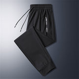 Summer Cool Pants Men 8XL Plus Szie Sweatpants Fashion Casual Stretch Pants Male Big Size 7XL 8XL Summer Trousers Black Grey